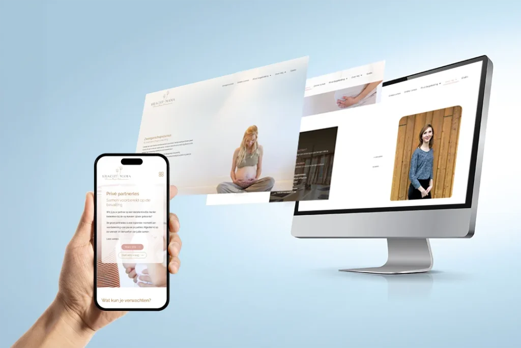 KrachtMama - webdesign